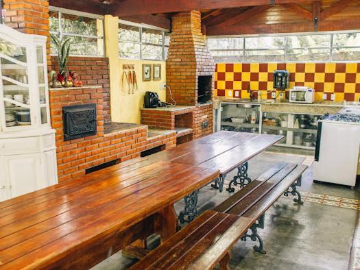 Sitio So Alegria Wi-Fi 200Mb Villa Guararema Phòng bức ảnh